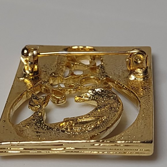 On The First Day Rectangular Brooch - Picture 8 of 10